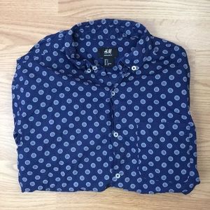 H&M short sleeve button down